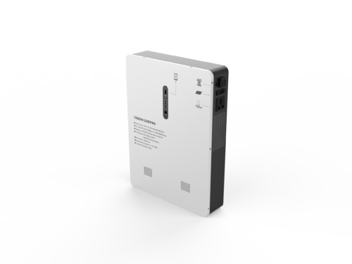 Wall-Mounted All-in-One Energy Storage System | 1000W Inverter + 2009.6Wh LiFePO4 Battery Storage