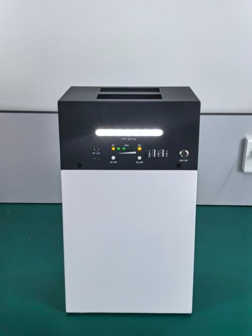 Portable Energy Storage System | 1000W Inverter + 2009.6Wh LiFePO4 Battery with Universal AC Outlet