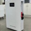 Wall-Mounted 51.2V 100Ah LiFePO4 Lithium Battery | 5.12kWh Home Energy Storage System for Solar Inverter