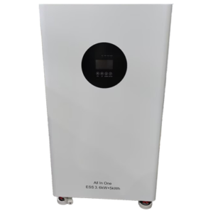 3.6kW 5kWh All-in-One Solar Energy Storage System (ESS) | 25.6V 200Ah LiFePO4 Battery with Built-in Hybrid Inverter & MPPT Controller